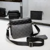 Créateurs de mode sac à dos hommes TRIO Messenger bandoulière sac à bandoulière hommes KS sacs à main zip portefeuilles