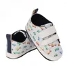 Första Walkers Bobora Baby Boys Girls Walks Anti-Slip Sneakers Soft Ankle Boots Toddler Born Crib Shoes