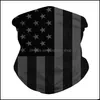 Designer Masks USA National Flag Outdoor Face Shield Magic Neckerchief Mens Scarf Snood Bandana Drop Delivery Home Garden Huiskee O DHDHT