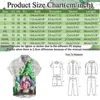 Fritidsskjortor för män Irish Shamrock Skjorta Vacation St Patricks Day Blusar Kortärmade Snygg Oversized