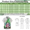 Camisas casuais masculinas Camisa trevo irlandês Férias St Patricks Day Blusas Manga curta elegante Oversized