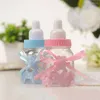 Gift Wrap Baby Shower Box Bottle Blue Boy Pink Girl Baptism Christening Brithday Party Children's Day Favors Candy