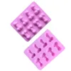 Penis Molds Cake Mold voor chocolade snoep Verjaardag Single Party Funny Ice Cube Sugar Fondant Mold anti-Stick Food-Grade FY2114 TT0118