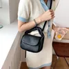 Evening Bags Small PU Leather Crossbody For Women 2023 Fashion Brand Designer Shoulder Bag Luxury Handbags Lady Black Cute Totes