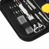 Kit di riparazione per orologi Kit di sostituzione della batteria Set di strumenti di riparazione Sostituzione delle batterie Cinturino di regolazione per orologiaio