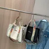 Bolsos de hombro de nailon para mujer, bolso de mano de gran capacidad, bolsos de mano de Color sólido, bolso cruzado informal para mujer