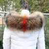 Scarves Artificial Fur Collar For Parkas Coats Scarf Warm Large Universal Neck Cap Winter Woman