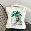 Sacolas de compras bolsa totoro bolsa bolsa de sacola reutilizável reciclagem reciclaje bolsa compra cabas