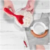 Кулинарная посуда высококачественные носик паддл Sile Rice Shovel Spoon Server Scoop Ladle Cradle Tool Drop Drop Drow Home Garden Dhykn