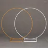 Party Decoration Wedding Round Bracket Props Hoop Arched Iron Birthday Balloon Holder Moon Arch