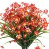 Decoratieve bloemen kunstmatige bloem daisy anti-uv plastic plant thuis decoratie raam buiten