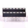 10 pz DIP14 Foro Tondo 14 Pin 2.54 MM DIP IC Prese 14 PIN 2.54 Altri Componenti Elettronici Adattatore Tipo di Saldatura Connettore