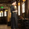 Vêtements ethniques Xiyue 2023 automne Style rétro soie Xiangyunsha haut de gamme broderie Art chinois longue robe femmes