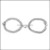 Charm armband magnetkedja par ￤lskar hj￤rtattraktion relation matchande v￤nskap armband smycken droppleverans othbd