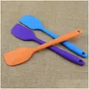 Cake Tools Sile Cream Butter Spata Vegetable Fruit Nonstick Scraper Kitchen Accessories Gadgets Supplies Cooking Drop Delivery Home Dheot