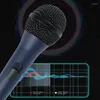 Microfones conectam a gravação dinâmica do microfone por mão para desempenho e estúdio