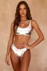 Women's Two Piece Pants Sexy Women Bikini Set Bodysuits Push-up Padded Bra Swimsuit Swimwear Beachwear Bathing Suit