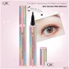 Eyeliner Starry Sky Eye Liner Pen Mince Imperméable Facile À Porter Longue Durée Naturel Qic Maquillage Crayon Drop Delivery Santé Beauté Yeux Dhvjl