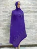 Ethnic Clothing 2023African Women Scarf Shawl Winter Cotton Diamonds Hijabs Muslim Fashion Headscarf Turkey India Shawls For