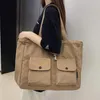 Duffel Bags Fashion Travel Women Large Capacity Shoulder Bag High Quality Nylon Shopper Female Shopping Weekend Handbags