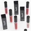 Błyszczyk do ust Cmaadu Beauty Veet Matte Lipstick Lips Genialne naturalne makijaż Matt Liquid Lipgloss Drop dostarczenie DHH7H