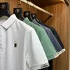Polo gömlek yaka erkekler kısa kollu tişört yaz yeni gevşek yarım kollu sıradan iş erkek işlemeli basit üst giyim m-4xl
