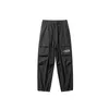 Herenbroek mannen sportieve dunne trainingsbroek casual vaste kleur multi -zakken enkel gebonden lange lading losse broek streetwear pantsmen's