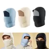 Berets Thermal Ski Mask Bandana Neck Protector Waterproof Balaclava Beanie Hat Removable Face For Cycling Skateboard Motorcycle