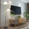 Lampadaires Moderne Chambre LED Lampe De Chevet Salon Canapé Éclairage Décoratif Or Noir Intérieur