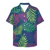 Casual shirts voor heren Samoan National Print getatoeëerd zomershirt voor zomers shirt V-hals ontwerp van hoge kwaliteit van korte mouw mode gepersonaliseerd feest