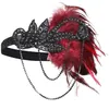 Inne imprezy imprezowe dostawy z 1920S Costume Props Akcesoria Charleston Naga klapa nakłanika Gatsby Feather Freza Drop D Dhv8o