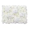 Fiori Decorativi MagiDeal 4 Pezzi Fiore Artificiale Muro Luogo Matrimonio Pilastro Decorazione Strada Principale Decorazioni Crema