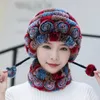 Berets Headwear 1 Set Practical Dispel Cold Winter Hat Scarf Regular Fit Cap Thick For Outdoor