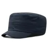 Ball Caps Big Size Sun Hats Full Close Flat Army Cap Male Short Peaked Fitted Plus Baseball S 55-56cm M 56-59cm L60-63cm