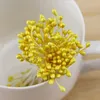 Decorative Flowers Artificial DIY Simulation Mini Stamen For Wedding Party Home Scrapbook Decoration Christmas Accessories