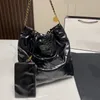 Дизайнеры 2023 Black Totes сумки для плеч сумок кросс -кормовые кошельки подлинные кожаные алмазные решетки с большой емкость