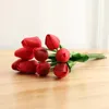 Decorative Flowers Artificial Tulip False Fake Bouquet Real Touch Home Wedding Party Decor