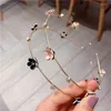 Hår smycken korea mode hoop lady färskt för flicka tillbehör pannband små blommor