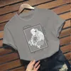 T-shirt da uomo Jujutsu Kaisen Stampa T-shirt moda Kawaii Yuji Itadari Estate manica corta Harajuku Anime Donna Uomo Casual Unisex Top