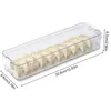 Storage Bottles Fridge Container Stackable Pantry Organizer Boxes With Lids Transparent Food Refrigerator Bin Accessories