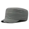 Ball Caps Big Size Sun Hats Full Close Flat Army Cap Male Short Peaked Fitted Plus Baseball S 55-56cm M 56-59cm L60-63cm