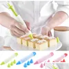 Cake Tool Sile Food Writing Pen Chocolade Decoreren Schimmel Cream Cook Cookie Pi Pi Bate Nozzles Keukenaccessoires Drop Lever DHFPX