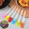 Storage Bottles Silicone Oil Brushes High Temperature Baking BBQ Brush Kitchen Barbecue Tools Outdoor Gadgets Detachable Condiment Tool