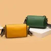 Evening Bags Braided Wide Shoulder Straps Small Women's Messenger Bag Purse Genuine Leather Fashion Women High Quality BagsEvening