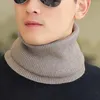 Bandanas Moda Mulheres Mulheres Desconfiáveis ​​Colher de Turtleneck de Turtleneck Decote mais quente colarinho de malha