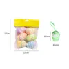 6pcs/bage Easter Egg Egg Gift Kids Toy Silicone Soft for Home Wedding Birthday Party Decoration DIY CPA4509