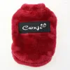 Hondenkleding Pet Sweater Chihuahua Yorkie Puppy Pullover Winter Soft Thermal Fur Coat Luxe designer kleding voor kleine honden