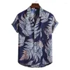 Camisas casuais masculinas estampa preta impressão floral camisa havaiana Homem 2023 marca de manga curta praia harajuku streetwear quimise homme 3xl