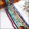 Stone Fashion Agate Loose Beads Pick Size 6Mm High Quality Strand Bead Geometric Natural Charms Handmade Diy Stretch Drop Delivery Je Otbfu