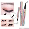 Eyeliner Starry Sky Eye Liner Pen Mince Imperméable Facile À Porter Longue Durée Naturel Qic Maquillage Crayon Drop Delivery Santé Beauté Yeux Dhvjl